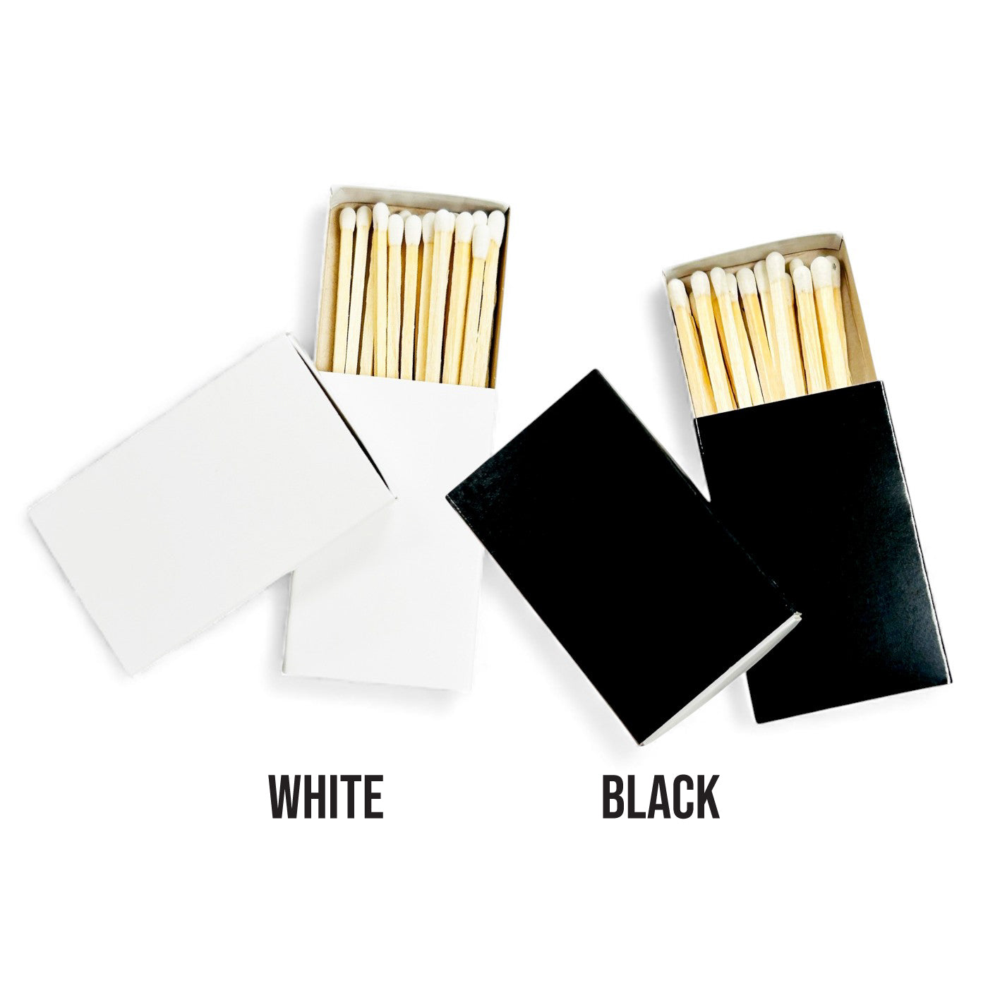 Floral Personalized Matchbox - Set of 50