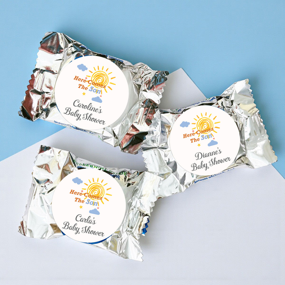 Here Comes The Son Personalized York Peppermint Pattie - Set of 30