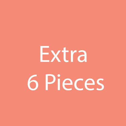 Extra Glass Coasters - Set of 6