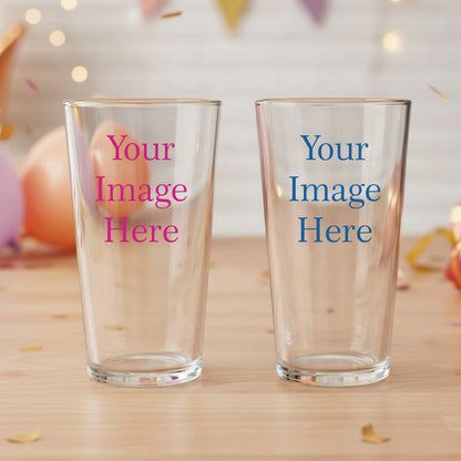 Personalized Pint Glass - Set of 18