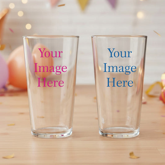 Personalized Pint Glass - Set of 18