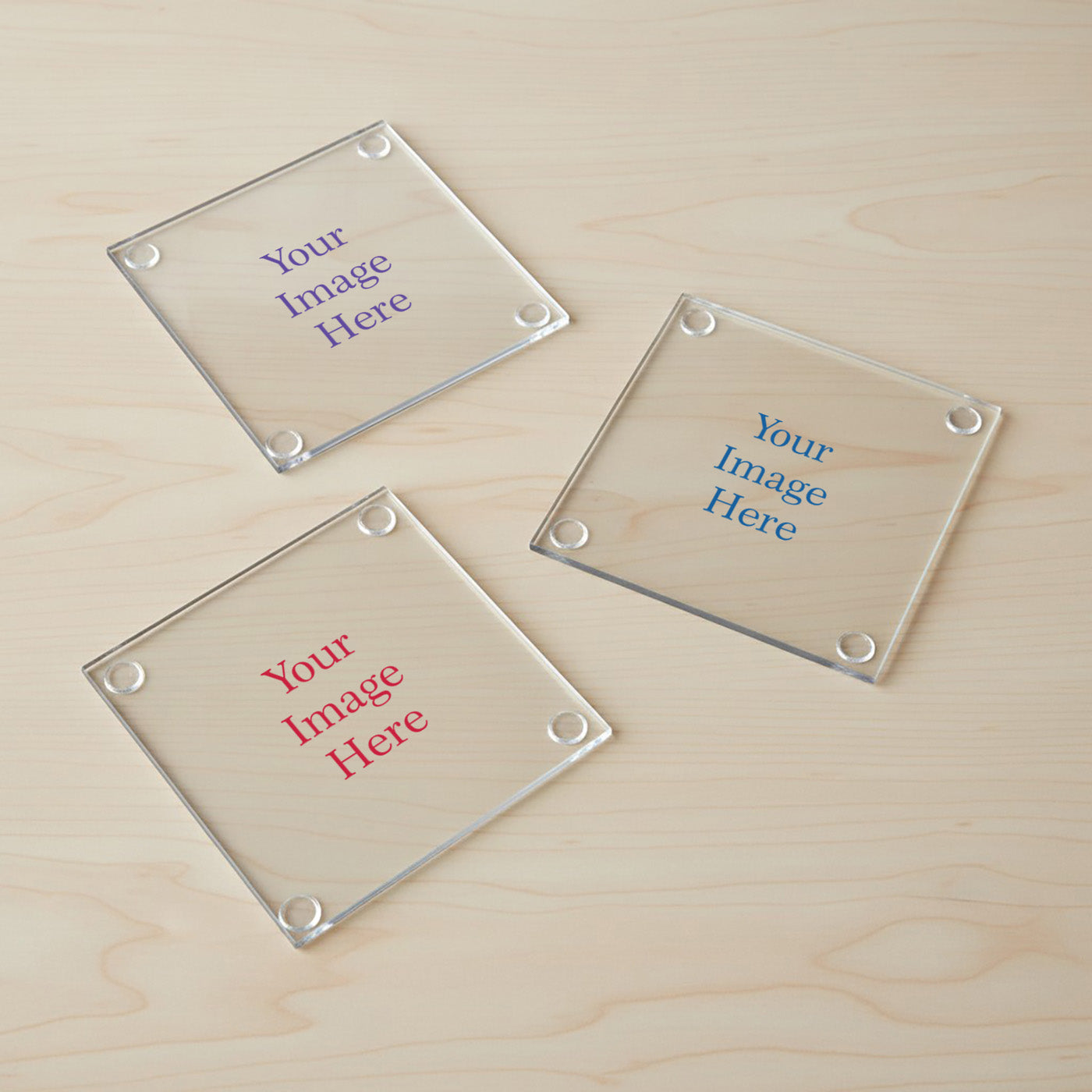 Extra Glass Coasters - Set of 6