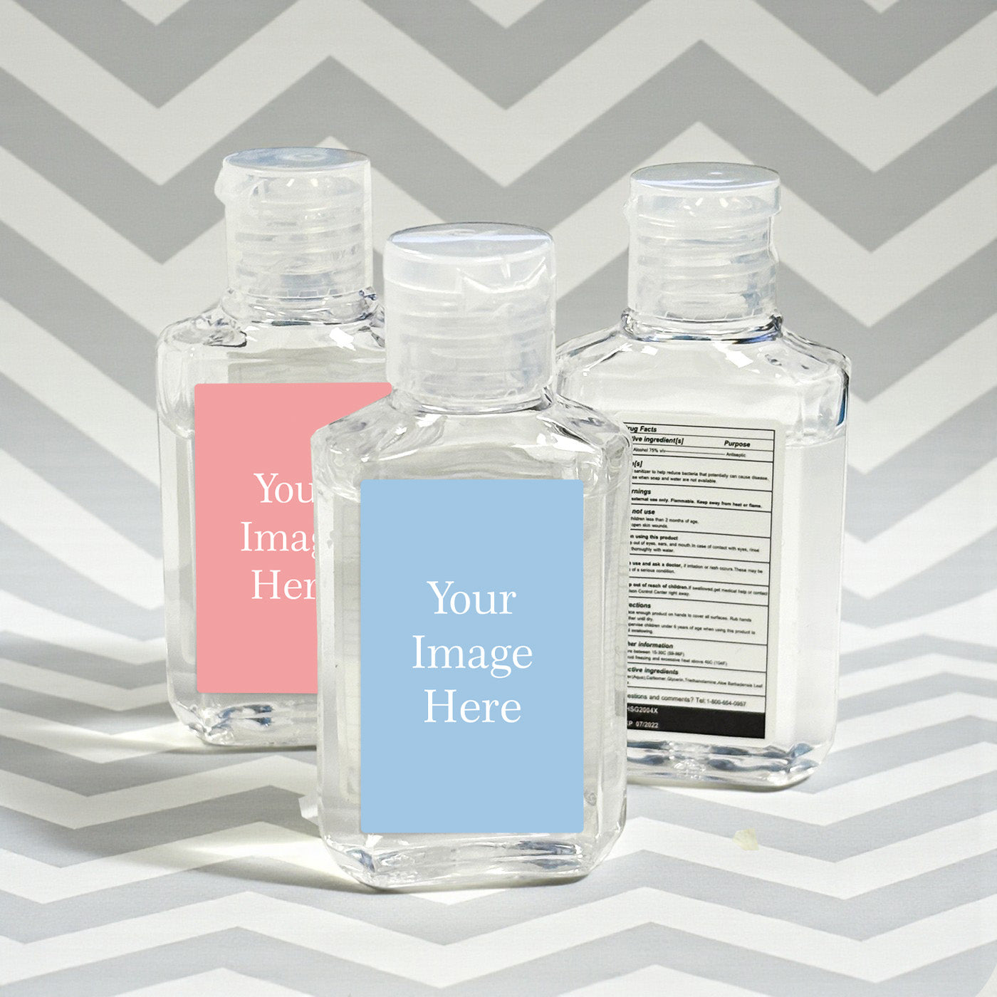 Personalized Hand Sanitizer Labels - Set of 20
