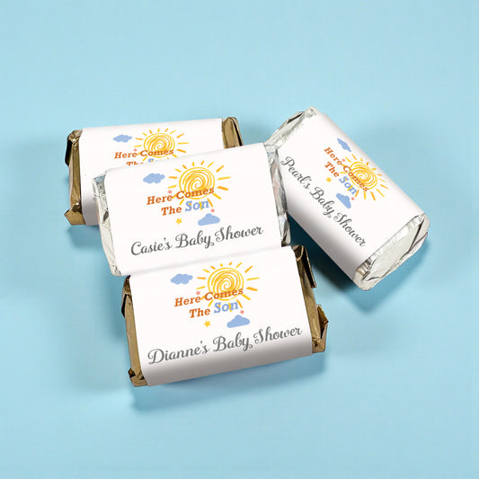 Here Comes The Son Personalized Hershey's Miniatures - Set of 50