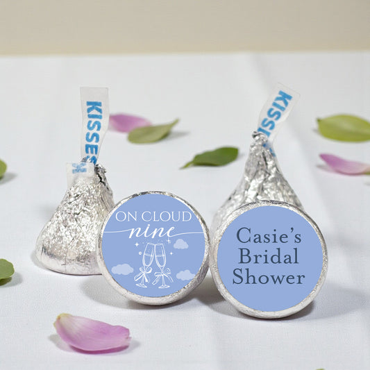 On Cloud Nine Personalized Hershey's Kisses - Set of 100