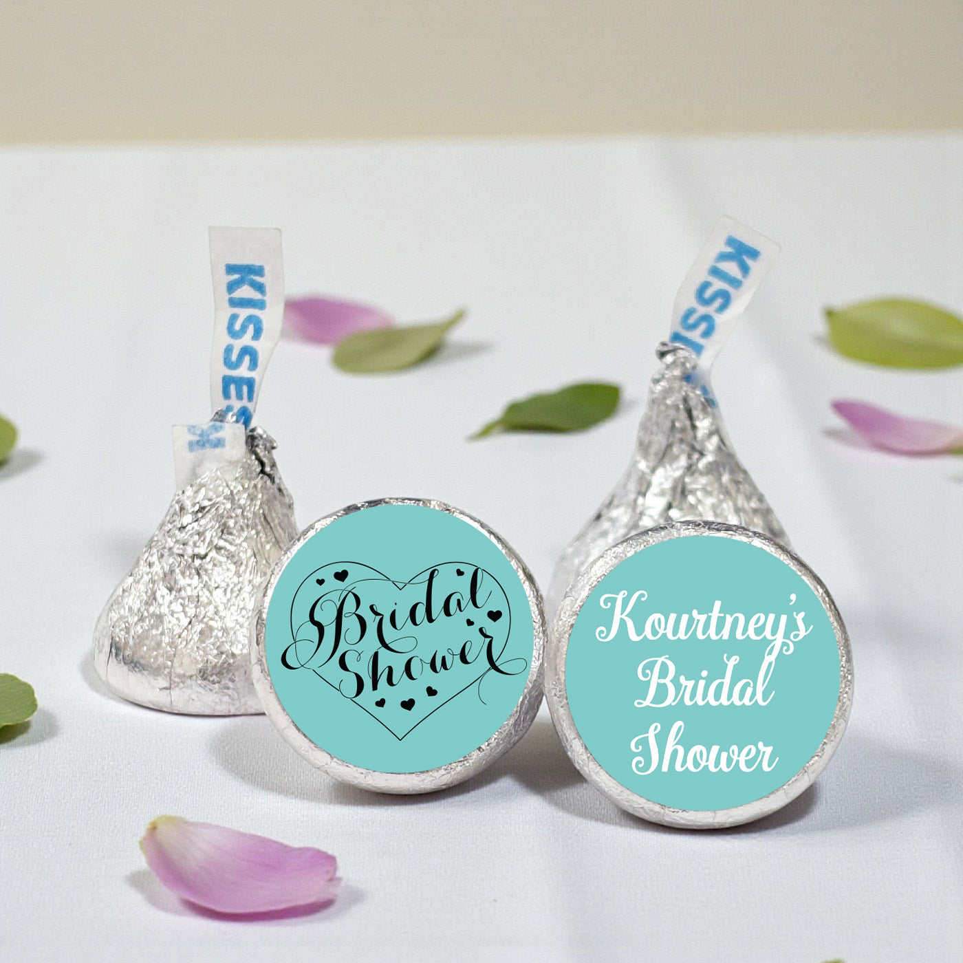 Bridal Shower Personalized Hershey's Kisses - Set of 100