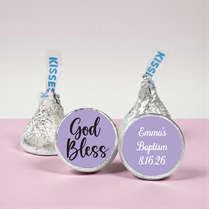 Religious Personalized Hershey's Kisses - Set of 100