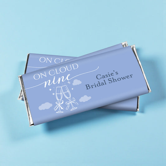 On Cloud Nine Personalized Hershey's Chocolate Bar - Set of 12