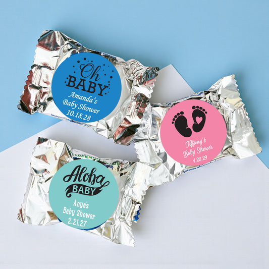 Baby Shower Personalized York Peppermint Pattie - Set of 30