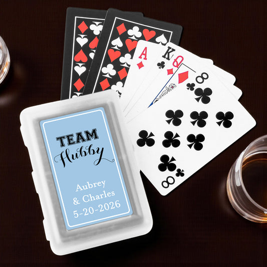 Team Hubby Personalized Playing Cards - Set of 10