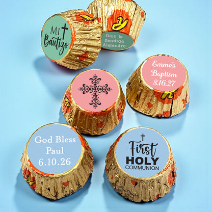 Religious Personalized Reese's Miniature Peanut Butter Cups