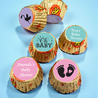 Baby Shower Personalized Reese's Miniature Peanut Butter Cups