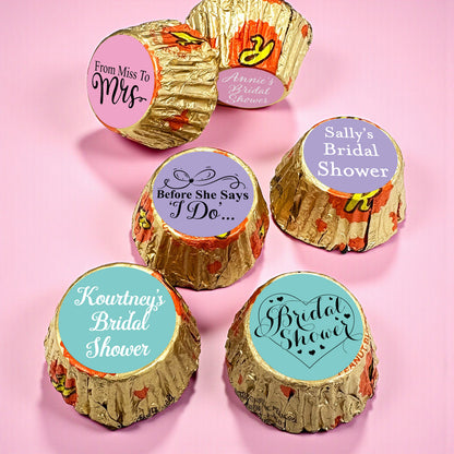 Bridal Shower Personalized Reese's Miniature Peanut Butter Cups