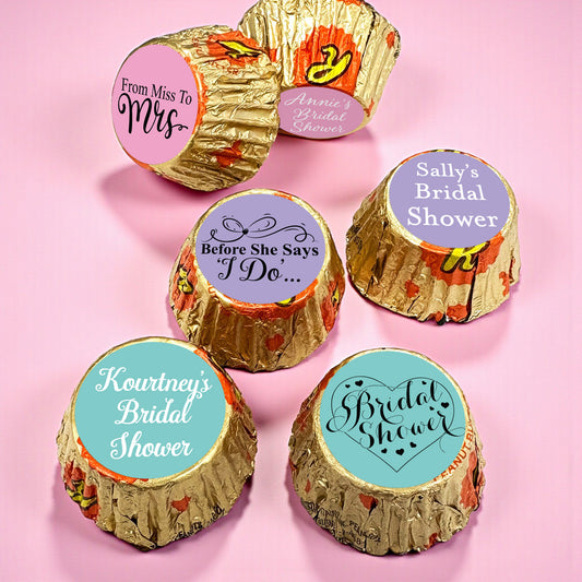 Bridal Shower Personalized Reese's Miniature Peanut Butter Cups
