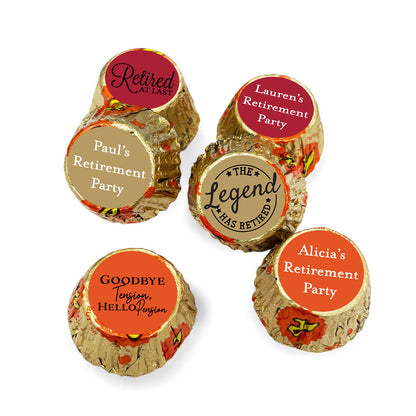 Retirement Personalized Reese's Miniature Peanut Butter Cups
