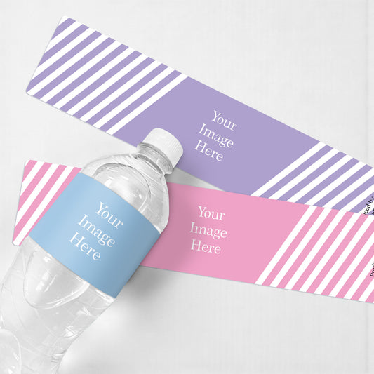 Personalized Water Bottle Labels - Set of 12
