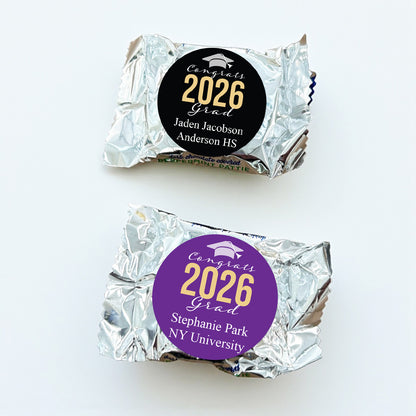 Congrats Grad Personalized York Peppermint Pattie - Set of 30
