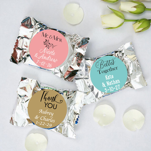 Wedding Personalized York Peppermint Pattie - Set of 30